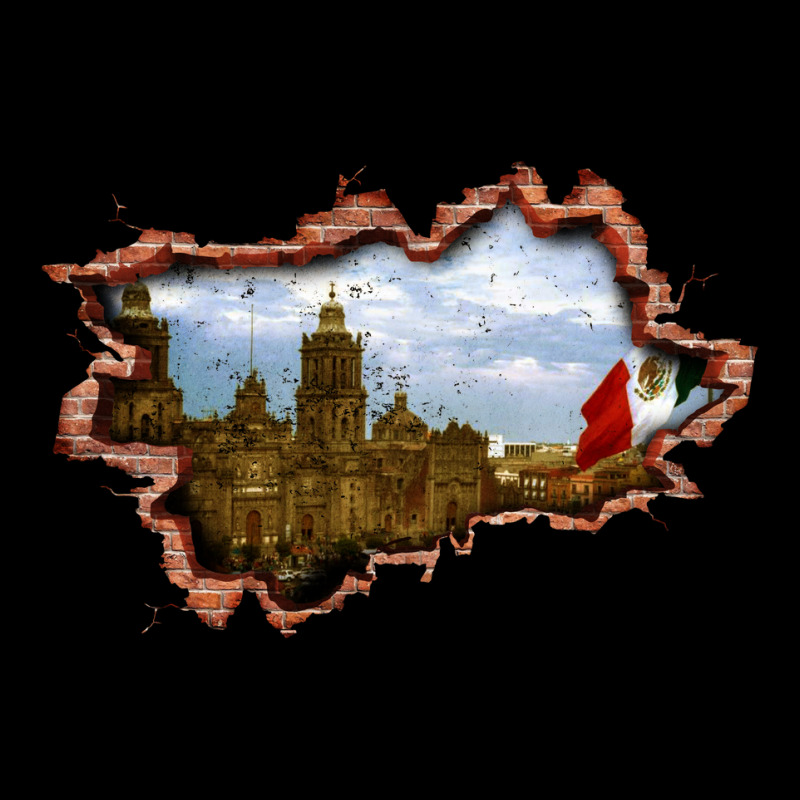 Mexico Inside Wall Cropped Hoodie by autlu2024 | Artistshot