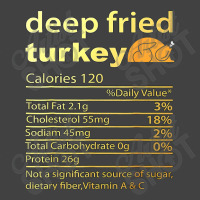 Thanksgiving Deep Fried Turkey Nutrition Food Facts Thanksgiving Costu Vintage T-shirt | Artistshot