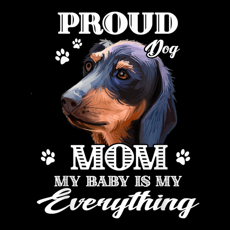 Dogs 365 Proud Dachshund Dog Mom Gift For Women T Shirt Fleece Short | Artistshot