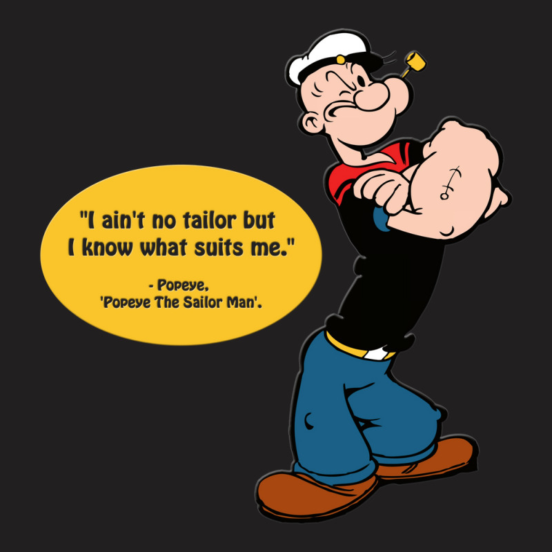 Popeye The Sailor Man T-Shirt by shurikenger | Artistshot