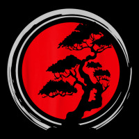 Red Moon Buddhist Gardening Japanese Culture Bonsai Tree T Shirt Legging | Artistshot