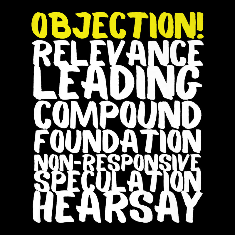 Objection Relevance Leading Compound Foundation Hearsay Premium T Shir Unisex Jogger | Artistshot