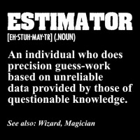 Estimator Estimating Calculations Jobs T Shirt Legging | Artistshot