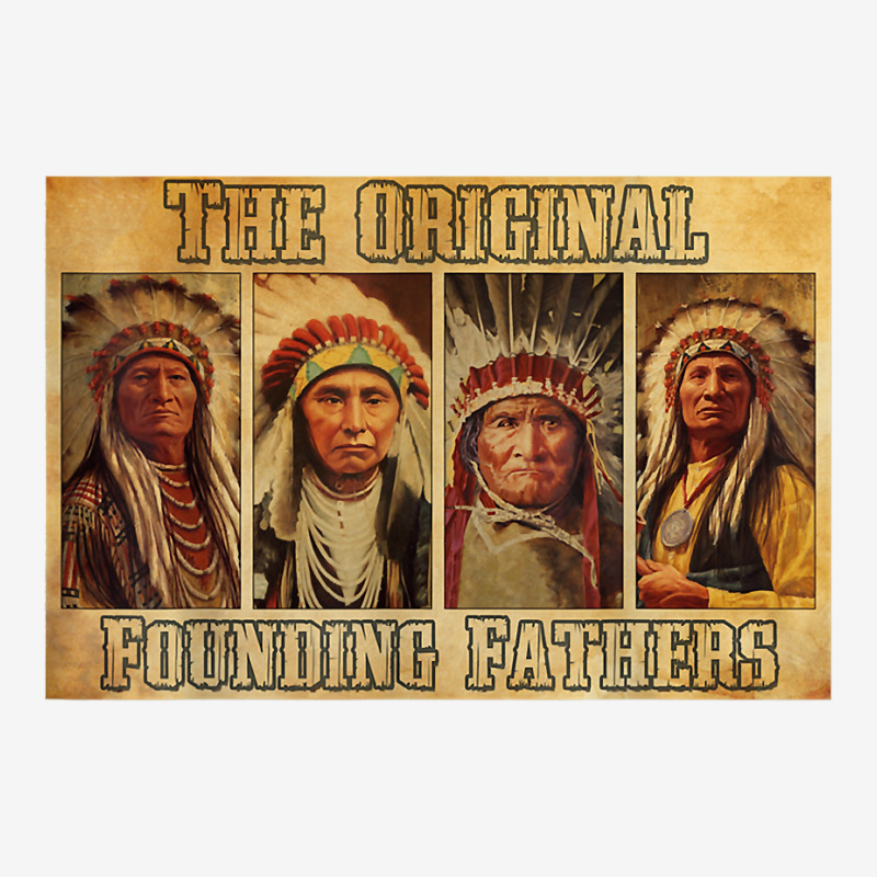 Native American The Original Founding Fathers T Shirt Adjustable Cap | Artistshot