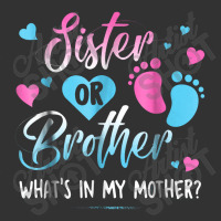 Sister Or Brother What's In My Mother Gender Party Baby Bodysuit | Artistshot