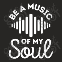 Be A Music Of My Soul - Music Lovers Ladies Fitted T-shirt | Artistshot