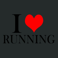 I Love Running Women's Triblend Scoop T-shirt | Artistshot