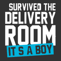 Survived The Delivery Room It's A Boy Funny Baby Bodysuit | Artistshot