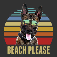 Belgian Malinois Summer Beach Vibe T  Shirt Beach Please Belgian Malin Baby Bodysuit | Artistshot