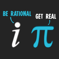 Be Rational Get Real Funny Math Joke Statistics Pun Pullover 3/4 Sleeve Shirt | Artistshot