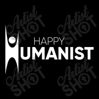 Happy Humanist Symbol Cropped Hoodie | Artistshot