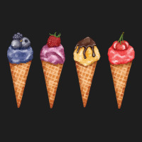 Assorted Ice Cream Cones T  Shirt Assorted Ice Cream Cones Set   Blueb Classic T-shirt | Artistshot