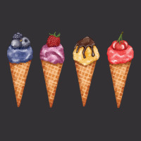 Assorted Ice Cream Cones T  Shirt Assorted Ice Cream Cones Set   Blueb Vintage Short | Artistshot