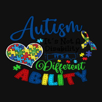 Autism T  Shirt Autism Its Not A Disability Its A Different Ability T Baby Beanies | Artistshot