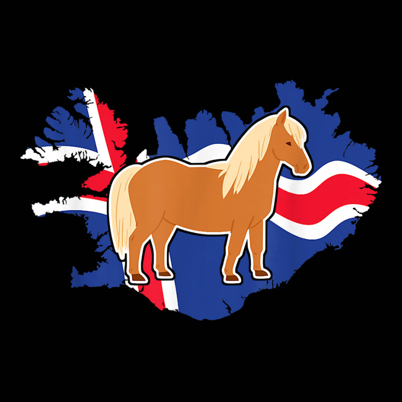 Icelandic Horse Iceland Pony Riding Flags Banner Retro T Shirt Toddler 3/4 Sleeve Tee by michealamifflin | Artistshot