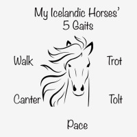 Icelandic Horses 5 Gaits T Shirt Adjustable Cap | Artistshot