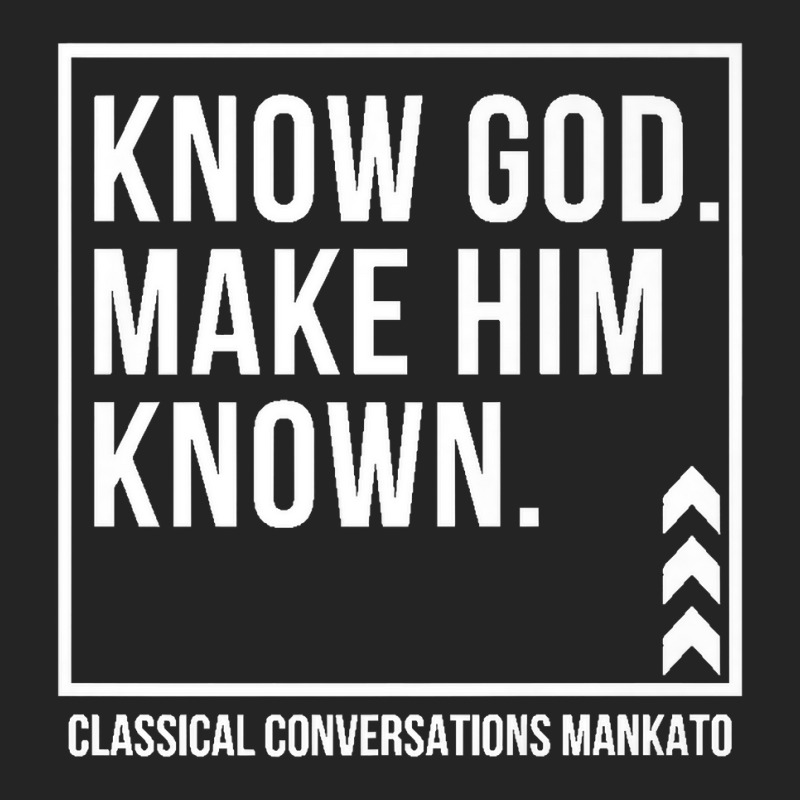 Know God. Make Him Known. Mankato Classical Conversations Premium T Sh 3/4 Sleeve Shirt | Artistshot