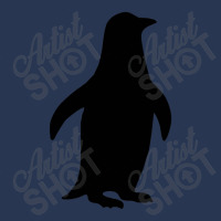 Penguin Silhouette Funny Cute Animal Men Denim Jacket | Artistshot