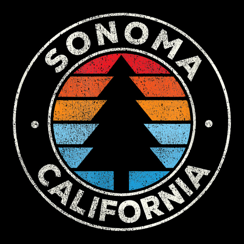 Sonoma California Ca Vintage Graphic Retro 70s T Shirt V-Neck Tee by michealamifflin | Artistshot