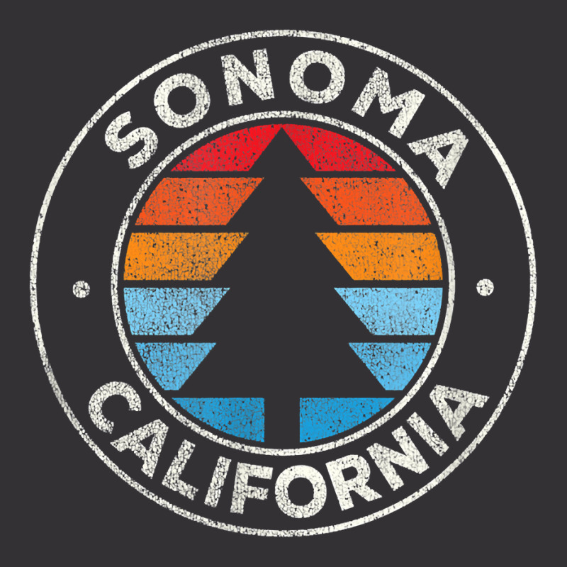 Sonoma California Ca Vintage Graphic Retro 70s T Shirt Vintage Hoodie And Short Set by michealamifflin | Artistshot