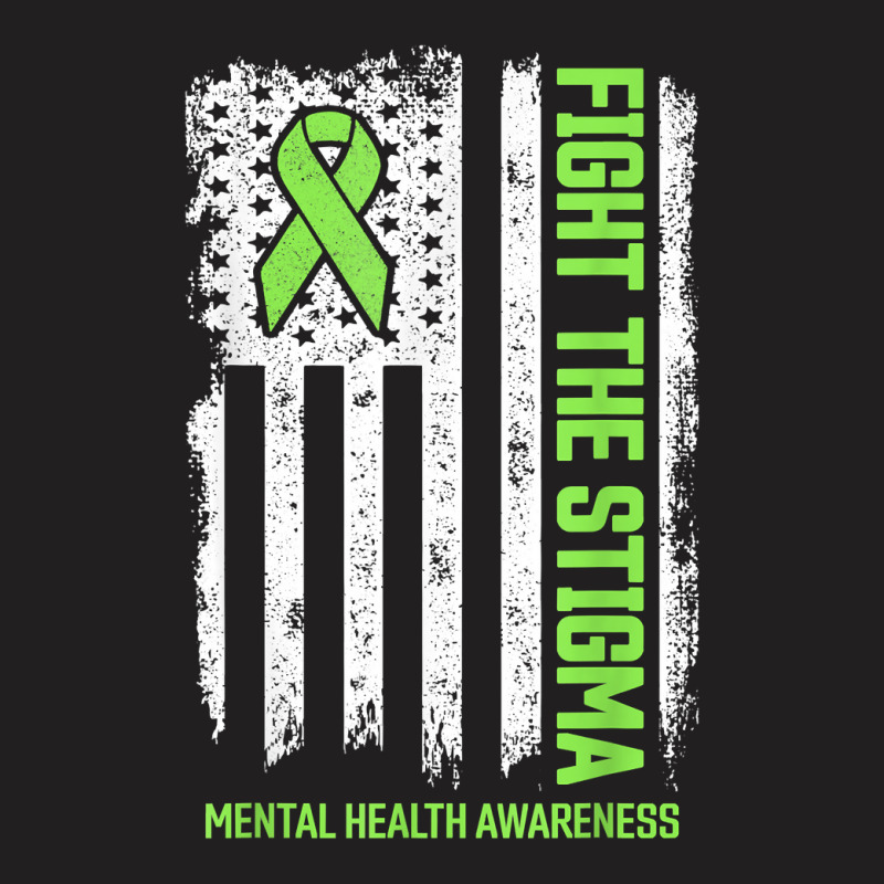 Mental Health Awareness Shirt Fight The Stigma Mental Health T Shirt T-shirt | Artistshot