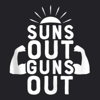 Suns Out Guns Out Funny Beach Summer Vacation For Men Women Tank Top Youth Tee | Artistshot