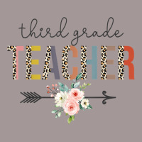 Third Grade Teacher Leopard Teacher's Day Back To School T Shirt Vintage Short | Artistshot