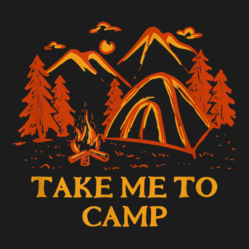 Take Me To Camp Summer Vacation Tropical Trip Camping T Shirt Hoodie & Jogger Set | Artistshot