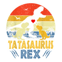 Tata Saurus T Rex Dinosaur Tata 2 Kids Family Matching T Shirt V-neck Tee | Artistshot