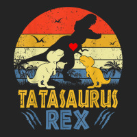 Tata Saurus T Rex Dinosaur Tata 2 Kids Family Matching T Shirt 3/4 Sleeve Shirt | Artistshot