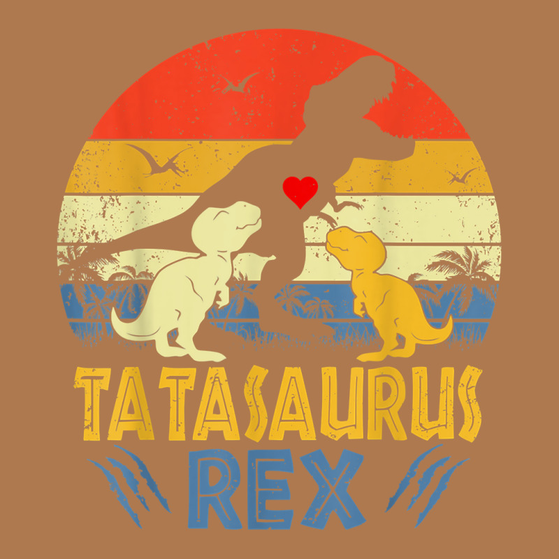 Tata Saurus T Rex Dinosaur Tata 2 Kids Family Matching T Shirt Vintage Short | Artistshot