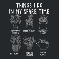 Things I Do In My Spare Time Funny Gardening T Shirt Crewneck Sweatshirt | Artistshot