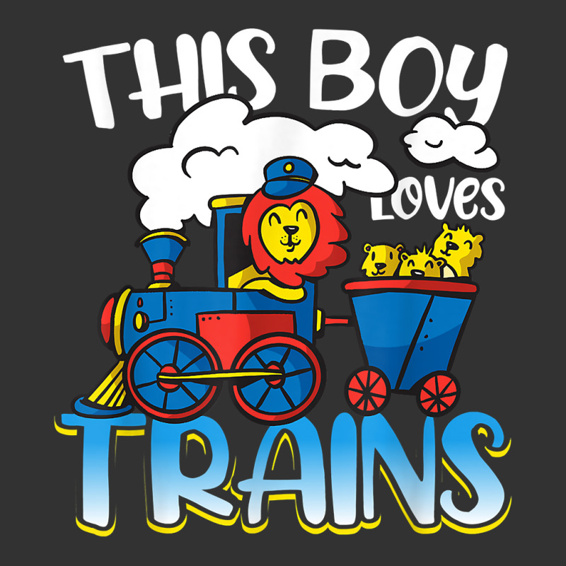 This Boy Loves Trains Train Wagon For Kids Boys T Shirt Baby Bodysuit by donatoherrigpwj | Artistshot