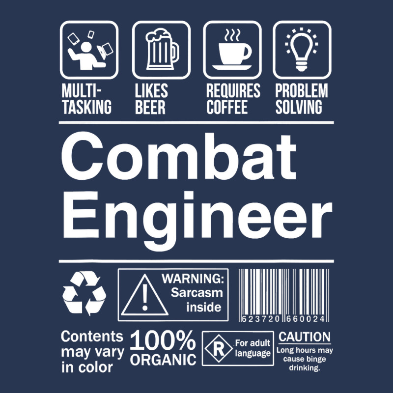 Combat Engineer Product Label Ladies Denim Jacket by Binhthai9809 | Artistshot