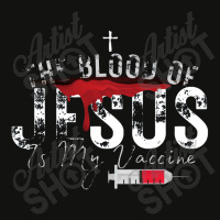 The Blood Of Jesus Is My Vaccine Christian Anti Vaccine Pullover Scorecard Crop Tee | Artistshot