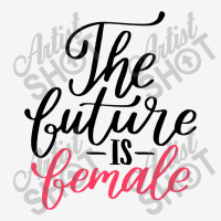 Future Is Female Hand Lettering Style Adjustable Cap | Artistshot