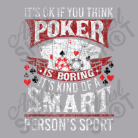 Funny Poker Smart Sport Distressed Texas Hold Em Card Game Youth 3/4 Sleeve | Artistshot