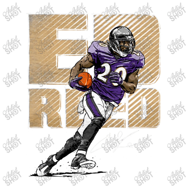 Ed Reed Bold Sticker | Artistshot