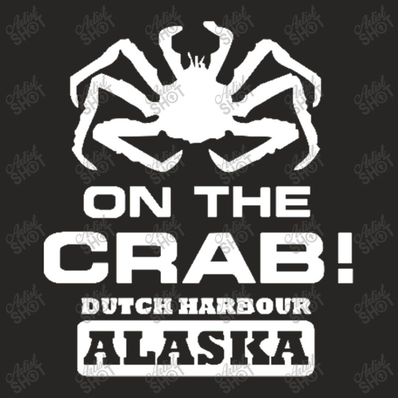 Deadliest Catch On The Crab Ladies Fitted T-Shirt by michaelnaher | Artistshot