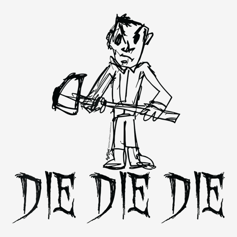 Die Die Die Halloween Costume Word Design T Shirt Pin-back Button | Artistshot