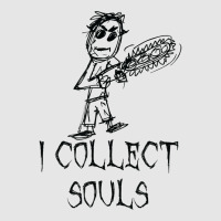 I Collect Souls Halloween Costume Word Design T Shirt Full-length Apron | Artistshot