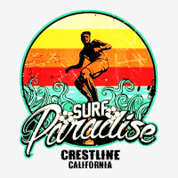 Crestline Surf Paradise Toddler Hoodie | Artistshot