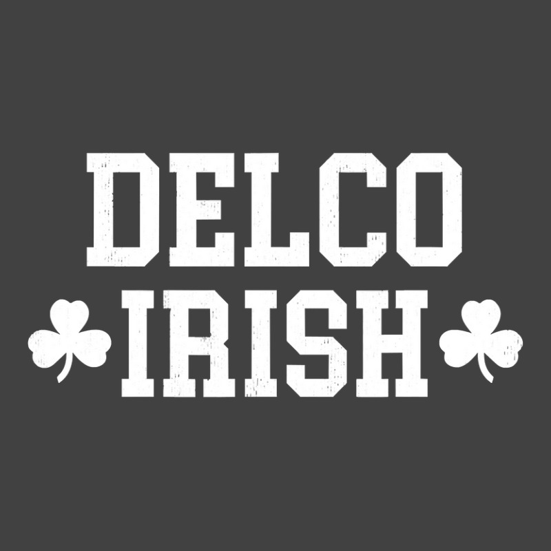 Delco Irish   Delaware County Residents Paddies Day Vintage T-shirt | Artistshot