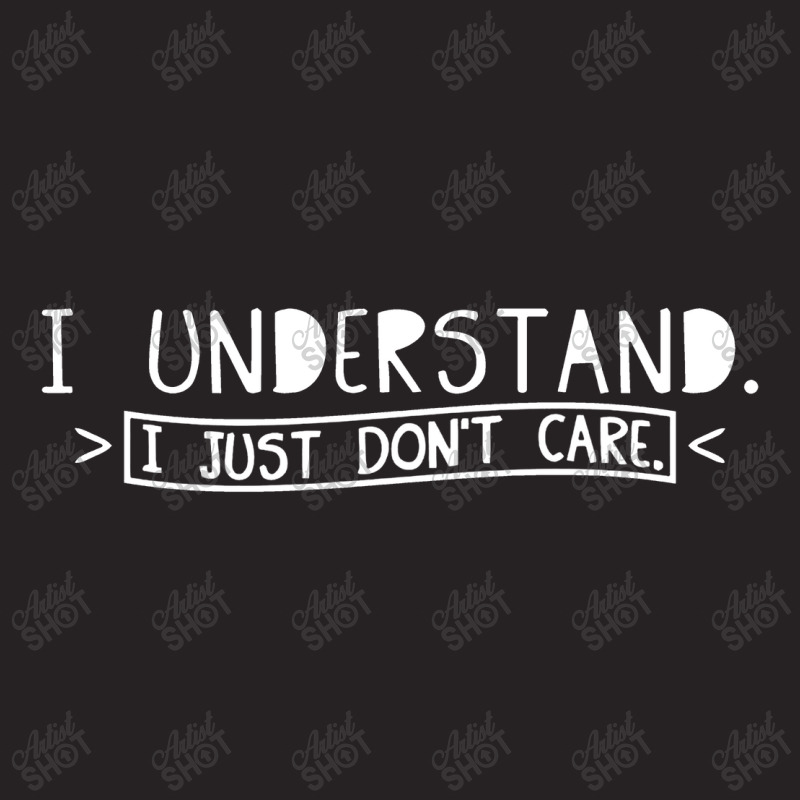 I Understand I Just Don't Care Vintage Cap by kerenajun | Artistshot