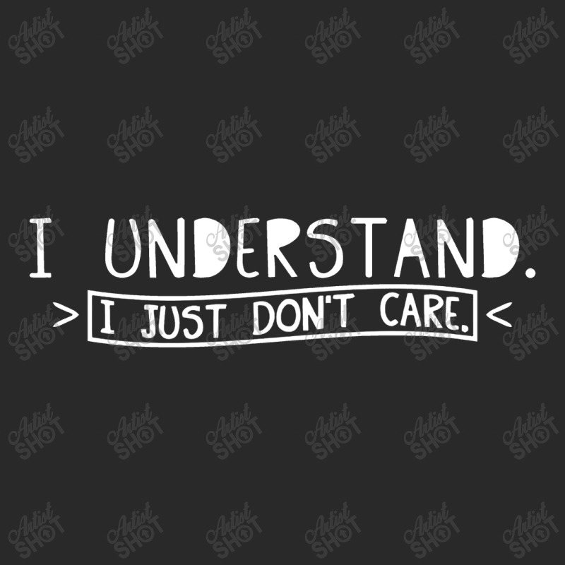 I Understand I Just Don't Care Printed hat by kerenajun | Artistshot