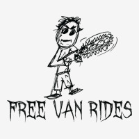 Free Van Rides Halloween Costume Word Design T Shirt Classic T-shirt | Artistshot