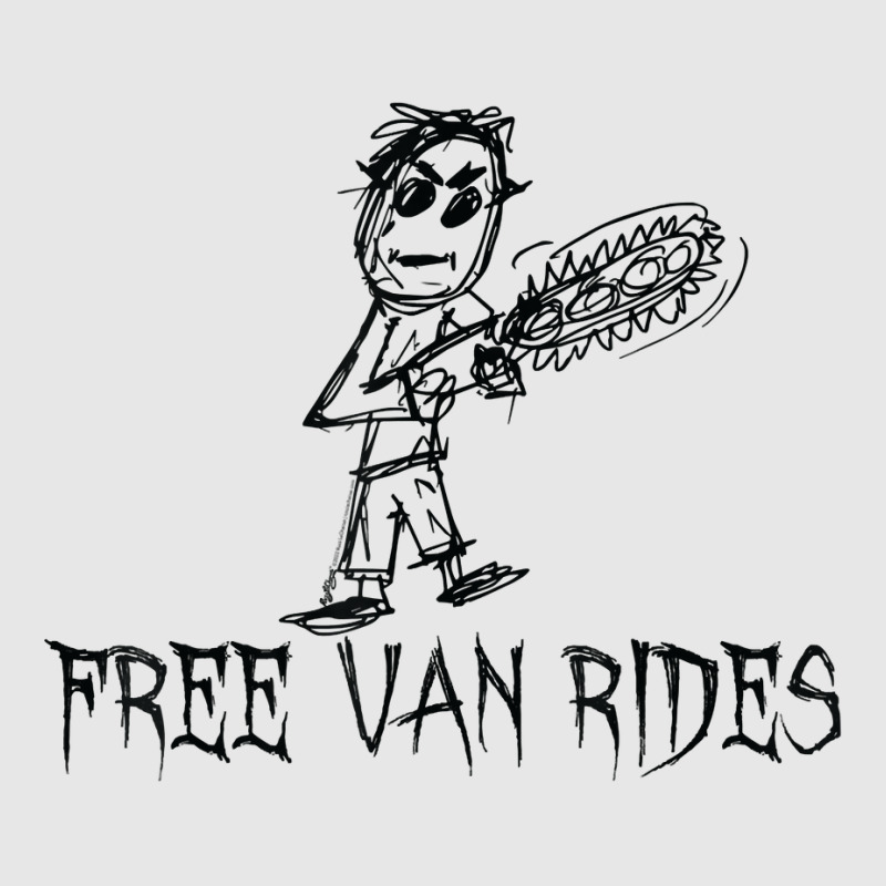 Free Van Rides Halloween Costume Word Design T Shirt Hoodie & Jogger Set | Artistshot