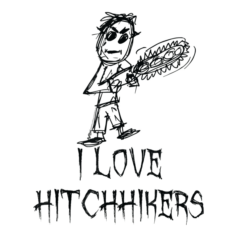 I Love Hitchhikers Halloween Costume Word Design T Shirt Crewneck Sweatshirt | Artistshot