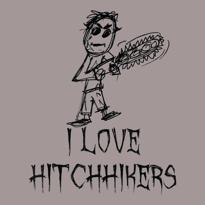 I Love Hitchhikers Halloween Costume Word Design T Shirt Vintage Hoodie | Artistshot