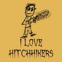 I Love Hitchhikers Halloween Costume Word Design T Shirt Vintage Hoodie And Short Set | Artistshot